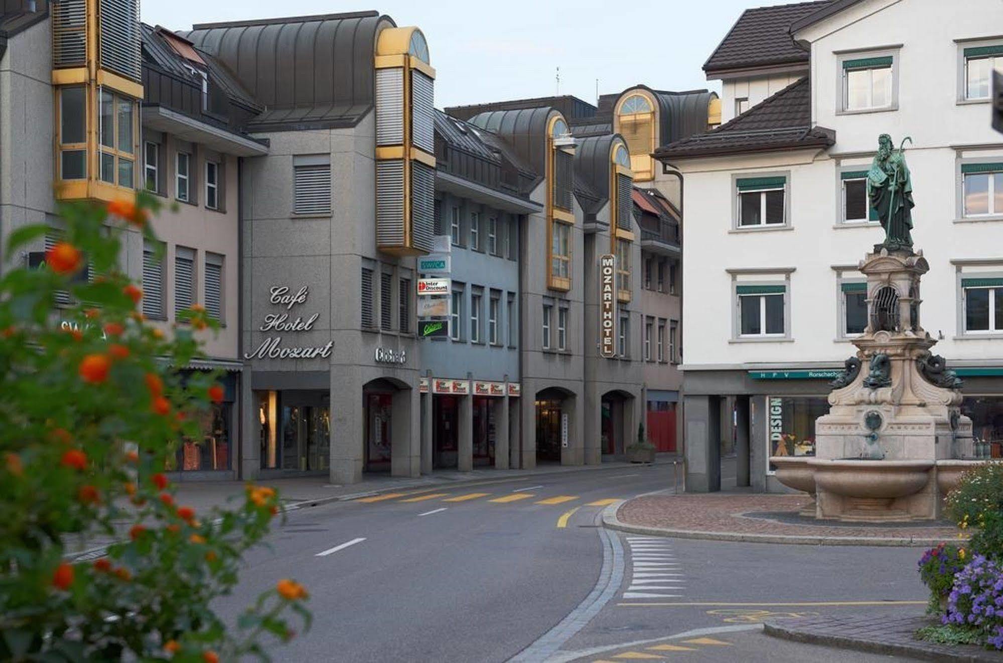 Hotel Mozart Rorschach Exterior foto